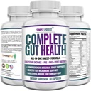 Täydellinen Gut Health, Dgestive Enzymes Plus Prebiootti, Probiootti & Post Biotic Gastrointestinaalinen tuki, tukee Gut Health & Immuunitoiminta, 60 kapselia