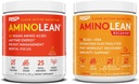 RSP NUTRITION Vegan AminoLean Pre harjoitus energia (Mango 25 Servings) kanssa AminoLean Recovery Post Treenout Boost (Blood Orange 30 Servings)