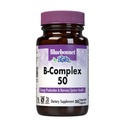 Bluebonnet Nutrition B Complex 50 Vihanneskapselit, Täydellinen Spectrum, B6-vitamiini, B12-vitamiini, Biotiini, Folaatti, Vegaani, Kasvisruoka, Gluteeniton, soijaton, Maitoton, Kosher, 50 Vihanneskapselia