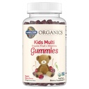 Elämän puutarha Organics Lapset Gummy Vitamiinit, Certified Organic, Ei-GMO & Vegan Täydellinen lasten's - B12, C & D3 Gluteeni, soijaa & Dairy Free Fruit Chew Gummies, Multi, Kirsikka, 120 Count