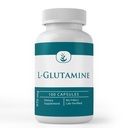 Puhtaat alkuperäiset ainesosat L-glutamiini Luonnollisesti tuotettu Aminohappo, ei-GMO & Gluteenittomat (100 kapselia)