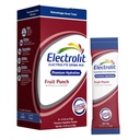 Electrolit Elektrolyyttejä Powder Packets, Fruit Punch 8 Pack, Jauhetut nesteytyspakkaukset kuivumiseen ja nesteytymiseen, Post Harjoitus Maustettu nesteytys Mix, Gluteeniton päivittäinen vedenparannusainetikut