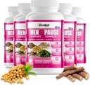 GreeNatr Herbal Menopause Support Complex Hot Flashs, Night Swats & Mood Swings Relief. Edistää tasapainotettu hormonitasot - musta Cohosh, Dong Quai, lakritsi juuri & kelp lehdet (6 pullot)