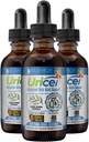 Uricel - Advanced Uric Acid Support & Cleanse Supplement - Liquid Delivery for Better Absorption - Tart Cherry, Chanca Piedra, Sellerin siemenet, Turmeric & More!