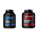 LihasTech Creatiini Monohydraatti Powder Cell-Tech Creatiini Powder & n Powder Nitro-Tech Whey Protein Isolate & Peptides Milk Chocolate, 4 punta (pakkaus 1), 40 tarjoilua