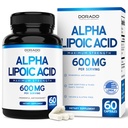 Alpha Lipoic Acid 600mg per tarjoilu 60 kapselia - Potent Antioksidantti neuropatian ja kardiovaskulaaristen terveys (ALA täydentää) - Kolmas osapuoli testattu, ei-GMO, Gluteeniton, Vegan & USA Made