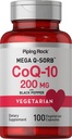 Piping Rock CoQ10 200mg kapselit ... 100 pillereitä............................................................................................................................................................................................................................................