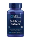 Life Extension D-Ribose Tabletit, Plus kalsium, auttaa ylläpitämään terveellistä energiaa sydämen ja lihasten, kannustaa tuotantoa ATP, Gluteeniton, ei-GMO, Vegan, 100 kasvissyöjä tabletit