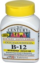 21st Century, B-12, 2500 mikrog, 110 tablettia - 2kpl
