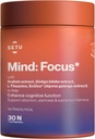 SETU Mind Focus -kapselit ... Brahmi, Ginkgo biloba, Ashwagandha ja L-Theanine...