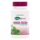 Natures Plus Herbal Actives Ginkgo Biloba, laajennettu Julkaisu - 120 mg, 60 Vegaanitablettia - Kasvisruokaa, Gluteeniton - 60 tarjoilua