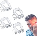 Tinnitus Relief Device, 2/4 pari Tinnitus korvan kaulakoru Set sointu korva- laite, Stop korvan soitto (2 pari)