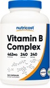 Nutricost B-vitamiinikompleksi 462 mg, 240 kapselia - C-vitamiini - Energy Complex