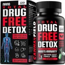 Total Detox and Liver Cleanse - USA Made - 5- Days Detox - Natural Toxins Cleaner ihon, hiusten, kynsien, Gut Mega Tuki ja korjaus - Natural Herbal Health Formula, Immuunituki