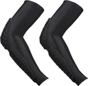 GUOZI Arm kyynärpää hihat, [2 pakkaus] Honeycomb Crashproof Arm Kyynärpäätyynyt nuorten aikuisten urheilu koripallo Lentopallo