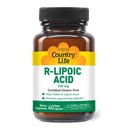 Country Life R-Alpha Lipoic Acid Complex 300mg - Alfa-lipoiinihappo 270mg & R-lipoiinihappo 30mg - Antioksidantti tuki - Ei hiivaa, maissia, vehnää, soijaa, gluteenia, maito - Alfa lipoiinihappo täydentää