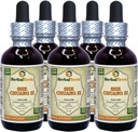She Chuang Zi (Fructus Cnidii) Tincture, Organic kuivattuja hedelmiä Liquid Extract (Brand Name: HerbalTerra, Proudly Made in USA) 5x2 fl.oz (5x60 ml)