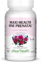 Maxi Health Prenatal vitamiineja naisille ... yksi päivä Prenatal with Methylated Folate, Gentle Iron & DHA Support 