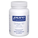 Ginkgo 50 160 mg Ginkgo Biloba täydentää Happea, verenkiertoa ja lieviä muistiongelmia, jotka liittyvät ikääntymiseen* . 120 kapselia