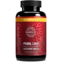 Primal Harvest Primal Liver Supplement, Alpha-Lipoic Acid, L-Cysteine HCL, L-Glutatione, Milk Thistle ja Spirulina, miehille ja naisille, 120 kapselia