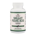 Shilajit Pure Himalayan kapselit (20% Fulvic Acid Supplement) 1 000 mg aitoa shilajiittiuutetta per tarjoilu, 120 Count (High in Trace Minerals, No Fillers) by Double Wood
