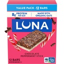 LUNA Bar - Suklaa Piparminttu Stick Flavor - Välipalat - Ei-GMO - Gluteenittomat proteiinipatukat - valmistettu luomukaura (12 pakkaus)