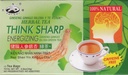 Tai Chi Think Sharp Energizing Tea (Ginseng Ginkgo Biloba) 12 pussia