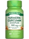 Nature's Truth Turmeric Curcumin with Black Pepper Extract ... 60 kapselia ei-GMO ja gluteeniton Complex Supplement