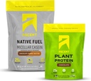 Nousu Kaseiini Proteiini Powder Chocolate Maapähkinävoi 2 lb & Kasviproteiini Powder Chocolate 18 Tarjoukset