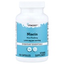 Vitacost Niacin Ei - punoitus - 1000 mg per tarjoilu - 100 kapselia