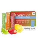 Hydralyte Low Sugar Nopea nesteytys - Kevyt sparkling Electrolyte Powder Packets, 8 oz Serve 