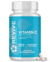 Revive MD C-vitamiinin kapselit, 1000 mg - High-Potency VIT C Askorbiinihappo Ravintolisä immuunituki & antioksidantti terveys - Ei Fillers & non-GMO (200 kasvissyöjän kapselit, 30 Servings)