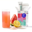 Calm Drink Mix - Rentoutumistuki magnesiumilla, Ashwagandhalla, L-Theaniinilla, & D-vitamiinilla - tukee kortisolin sääntelyä ja mielialaa miehille ja naisille - Vesimelonin sitruunan maku 7