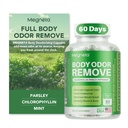 Body Deodorizing Supplement, Natural Internal Odor Control Pills for Men & Women, klorofylli kapselit ihon, hengitys, ja Gut Health (60 kapselia)