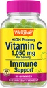 WellYeah C-vitamiinia 1050 mg Gummies - Natural Sourced makuja - Immuuneja tukea ruokavaliota täydentää, antioksidantti tuki - extra vahvuus kasvissyöjä Gummy, ei-GMO, Gluteeniton - 30 tarjoilua