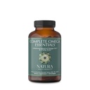 Natura Health Products Complete Omega Essentials Supplement - Balanced Blend of Omega 3, 6, 7, & 9 Rasvahapot - Featuring Fish Oil Concentration, Borage Seed Oil, Sea Buckthorn Berry (120 softgels)