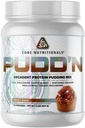 Core Nutritionals Pudd'n, Decadent Protein Pudding Mix, Full Disclosure Casein Blend, Pitkäaikainen julkaisu, 20G Proteiinia, 27 Tarjoilua (Rocky Road, 2 lb)