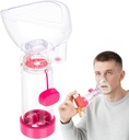 NESSI OTC Spaser Adult kanssa Mask Spacer ja Mouthpiece Spacer (Pink)