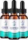 Cortexi Tinnitus Korvatippa - Cortexi 24, Cortexi Liquid Drops, Cortexi Reviews, Cortexi Drops for Ear Relief (3 pakkaus - 180 ML)