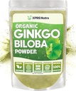 XPRS Nutra Organic Ginkgo Biloba Powder - Gingko Biloba Cognition lisäravinteet - Vegaani Friendly Ginkoba Biloba Organic - Immuniteetti Ginkgo Biloba Powder (4 oz)