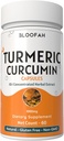 Kurkuma Kapselit 500 mg Curcuma Longa 10:1 Uute & Powder 