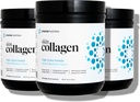 SMARTERNUTRITION Marine Collagen - Tyyppi 1 & 3 Peptides kanssa kasviperäisiä antioksidantteja ihon ja hiusten terveyteen - E-vitamiini & C, Vihreä tee, Berry Powder, Quercetin - (60 Servings (paketti 3))