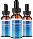 NutraRize (Pack of 3 Cerebrozen Drops - Advanced Formula korvan terveys, Natural tuki parantaa kuuloa, Cerebrozen 24 Ruokavalion täydentää, Arvostelut (90 Servings)