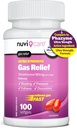 Ultra Strength Gas Relief - Simetikoni 180mg Softgels - Antikaasua ja turvotusta lievittävä - Vertaa Phazyme Antigas pillereitä vaikuttava aine - vatsan kaasun helpotus aikuisille (100 kreivi)