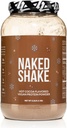 Alaston Shake - Hot Cocoa Protein Shake - Plant Based Protein Powder with Mct Oil - Gluteeniton, soijaton, Ei Gmos tai keinotekoinen makeuttajat - 30 Tarjoilut