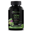 DIM-lisä 300mg parsakaalilla 200 mg BioPerine 10mg-hormonilla ja estrogeenitasapainolla naisille ja miehille,Menopause Relief,PCOS & PMS-tuki,Hormonaalinen akne hoito-120 Caps, diindolyylimetaani 150 mg per Cap