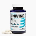 Unwind - 1885 Mgs Magnesium Per Serving, Advanced Relaxation Supplement, Max Strength Elemental Magnesium, Lemon Balm, Primavie Shilajit, Inkivääri - 120 kapselia - Valmistettu USA