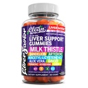 Clean Nutra Liver Cleanse Detox & Repair Gummies . Maito Thistle Gummy Liver Tuki vitamiineja. Voikukka, Artisokka, Aloe Vera, Inkivääri, berberiini, sitruuna, N-Asetyyli-L-kysteiini, Turmeerinen täydentää HCL
