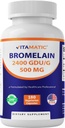 Vitamaattinen bromimeliini Supplement 500 mg 