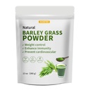 Ohra Grass Juice Powder 13 oz - 100% puhdasta vehnäruohoa Powder, tukee kardiovaskulaarisia, maksa-ja ruoansulatuskanavan, vegaaninen, No Maltodekstriini & sokeri.